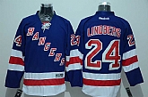 New York Rangers #24 Oscar Lindberg Blue Stitched NHL Jerseys,baseball caps,new era cap wholesale,wholesale hats